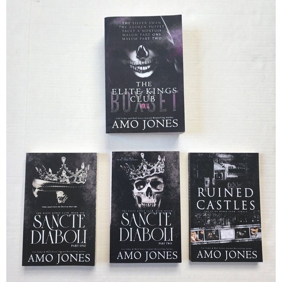 Amo Jones The‎ Elite Kings Club Complete Box Set Sancte Diaboli Ruined Castles